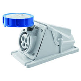 CEE socket outlet °GW IP67 3*16 90